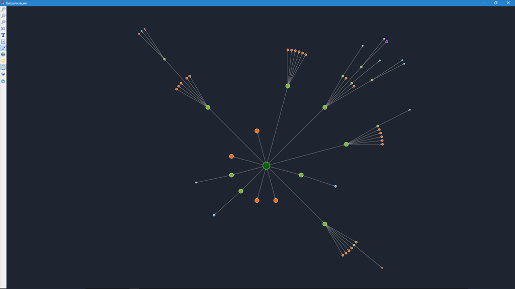 SiteAnalyzer, Визуализация структуры сайта