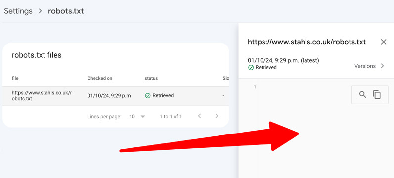 Отсутствующий или пустой файл Robots.txt